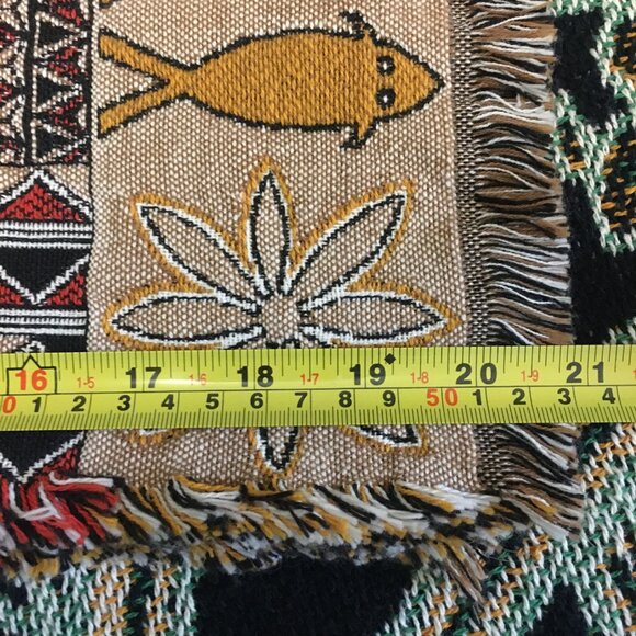 Australian Mythos Embroidered Table Runner - Picture 11 of 12